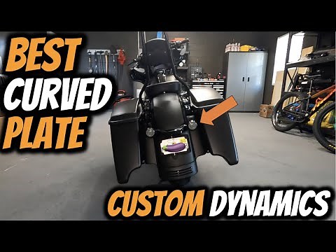Curved License Plate and Custom Dynamics LED Smoked Lights | Stage 4 | Build Series | Part 5