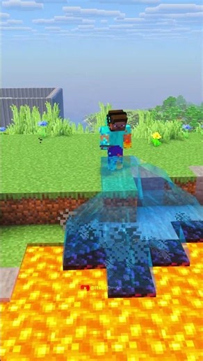 The secret use of lava in Minecraft! 😮