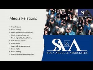 Understanding Media Relations (as a core commmunications competency)
