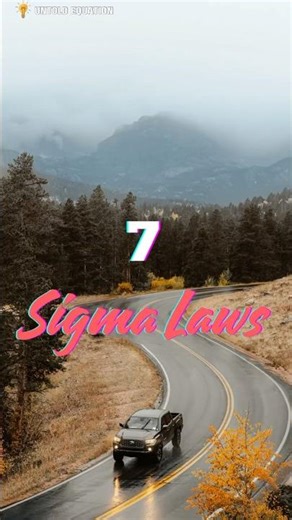 7 Sigma Mindset Laws #motivation #discipline #menmindset #wisemind #shortsfeed #dream #sigma #facts