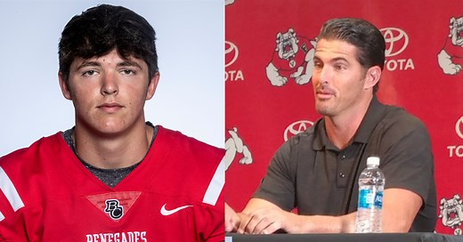 Report: Tyler Carr, son of David Carr, is committed to Fresno State