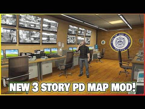 GTA 5 - Must See!! The NEW RELEASE 3 Story Mission Row PD!!