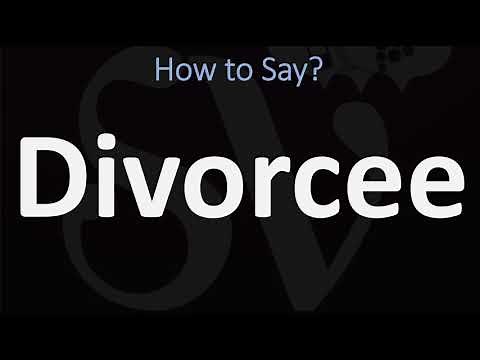 How to Pronounce Divorcee? (CORRECTLY)