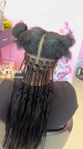 Boho Braids and Knotless Hairstyles Tutorial | Class of 2020 Talent