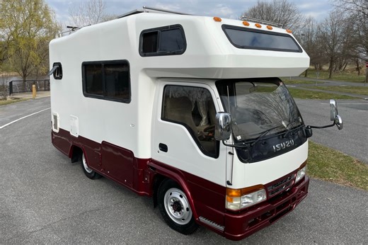 No Reserve: 1997 Isuzu Elf Camper 4x4