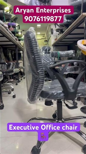 Zebra back cushion chair 🪑 #officechair #aryanenterprises #ergonomicchair #navimumbai #shorts