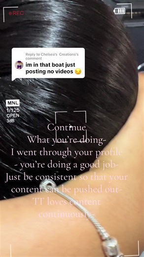 Replying to @Chelsea's Creations consistency is key- 3 vidoe or more per day- try launching within 7 days- try to educate in writing on what you do and who you service or cater for- how can people find you and how does one reach you- do video replies with your videos you post - just like this one- this is an example for you my queen- #example#business#owners#queen