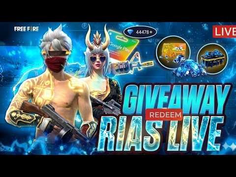 FREE FIRE MAX LIVE 😱 | REDEEM CODE GIVEAWAY 🎁💥 | CUSTOM ROOM 🔥 JOIN FAST 🚀