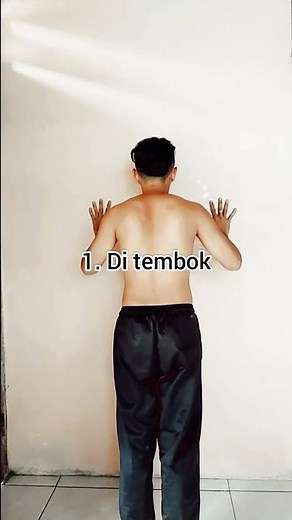 Cara bisa push up sampai jago ~ push up pemula #shorts