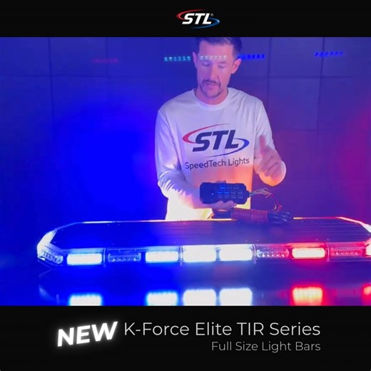 5K views · 92 reactions | Did you know? Our K-Force Elite Full Bars come standard with Front, Rear, 360 Warning + Take-Downs, Alley Lights & Traffic Advisors all built-in! Easily activate all of these functions with our optional plug-in Supreme Control Box. Extra 20% OFF All K-Force Elite Bars! With Code: HERO2X https://www.speedtechlights.com/full-size-light-bars | SpeedTech Lights | Facebook