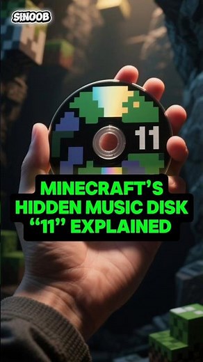Minecraft’s Hidden Music Disk “11” Explained #gaming #funfacts #minecraft #storytelling #eastereggs