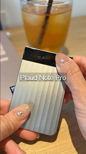 The "Plaud Note Pro" is a super-efficient AI voice recorder that will improve the quality of your...