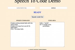 Speech To Code