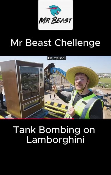 🚗💥 Lamborghini vs Tank Blast | MrBeast Challenge (Part 18) The insane challenge continues in Part 18! After the powerful tank blast, we see the shocking condition of the Lamborghini. This extreme destruction test, inspired by MrBeast-style viral challenges, shows the real power of the explosion and the damage it caused to the luxury supercar. Part 18 of the Lamborghini vs tank explosion challenge inspired by MrBeast. Watch the aftermath and damage to the luxury supercar after facing a powerful
