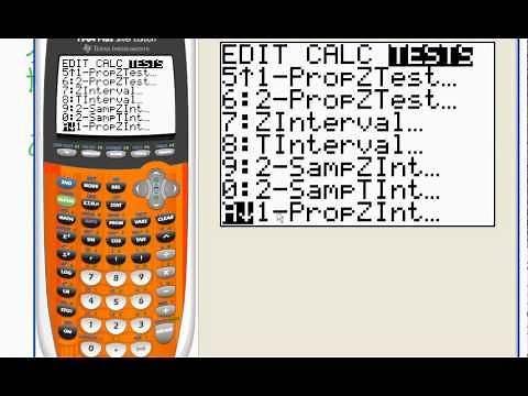 Confidence Interval for Proportions - Calculator Edition