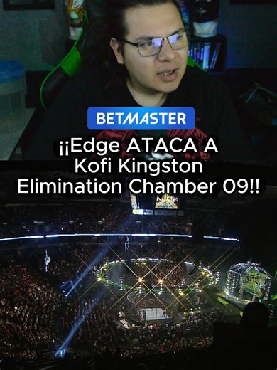 Edge Attacks Kofi Kingston at Elimination Chamber 09