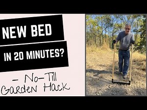 Fix Compacted Garden Soil Naturally | CobraHead Broadfork Review & Full Demonstration