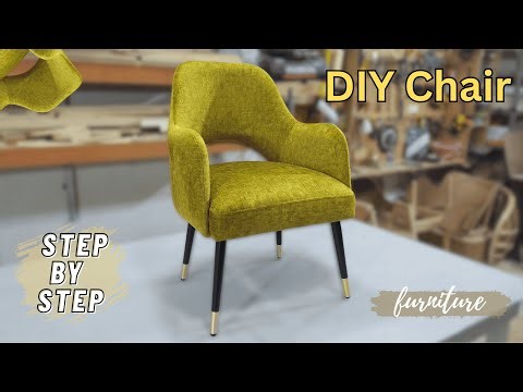 DIY Chair Build | Step by Step Upholstered Chair Tutorial