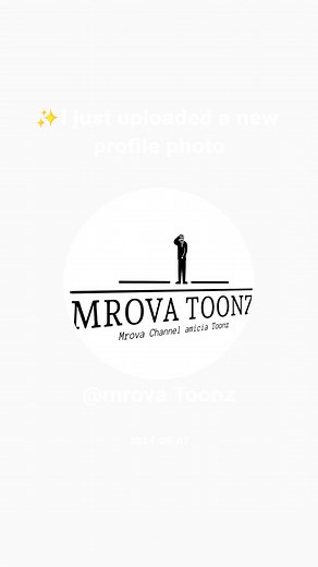 MROVA TOONZ Logo Reveal and Profile Photo Update