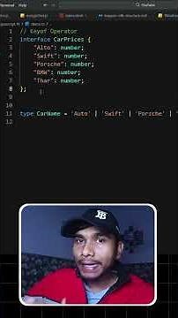 Keyof Operator in Typescript!
