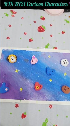 ✨BTS Cartoon Characters – Cute, Cool & Full of Personality | Bts Bt21All Members💜 #shorts #bts #army
