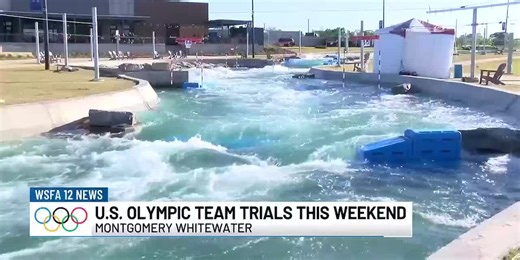 U.S. Olympic team trials over the weekend at Montgomery Whitewater