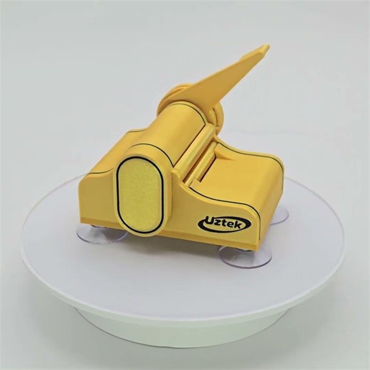 UZTEK Toothpaste Dispenser, One-Hand Operation, Wall Mounted, Quick installation.