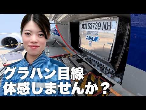 [Planes right in front of you!] A day in the life of ANA ground handling, captured on camera!