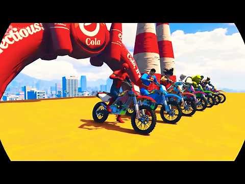 Superheroes bike race||Learn colour names||Avengers Bike Race||Cartoon||