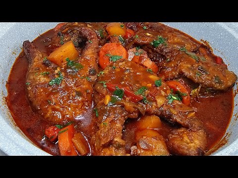 guyanese 🇬🇾 stewed fish | full recipe