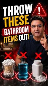 3 Bathroom Items You Should STOP Using Immediately!