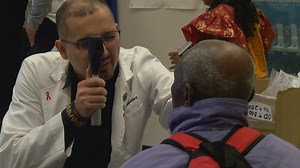 Refugees receive assistance at Operation Lighthouse event