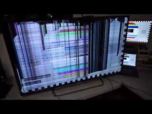 Salvaging parts from a free cracked LCD TV - Make money from a broken TV!