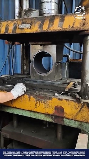 Industrial Metal Bending Machine Work for Metal Pipe Fabrication