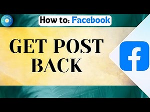 How To Recover a Deleted Post on Facebook 2025 | Step-by-Step Tutorial (iPhone & Android)