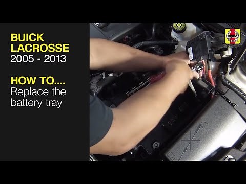 Buick LaCrosse (2005 - 2013) - Replace the battery