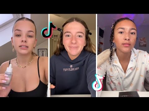 Makeup Tutorial Tiktok Compilation - GRWM ( Get Ready With Me ) ❤️(Skincare, Makeup, Outfits) 1704🥰