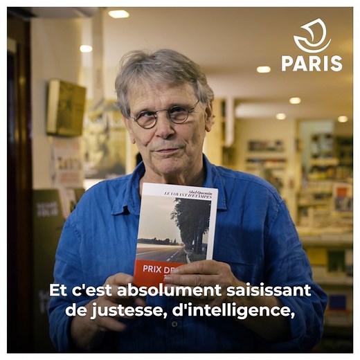 Libraire d'un Jour, c'est parti ! 📚 Conseils de lecture avec Daniel Pennac, parrain de l'édition. 🔎 https://www.paris.fr/pages/entretien-avec-daniel-pennac-parrain-de-libraires-d-un-jour-21240 Librairie comme un roman | Ville de Paris