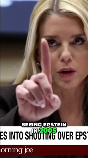 Pam Bondi SHOCKS by Protecting Epstein Connections! #shorts