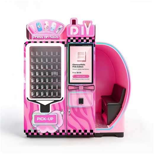 DIY Press-on Nail Vending Machine: Your Smart Beauty Retail Solution for Instant Manicure Gratification | Haloo