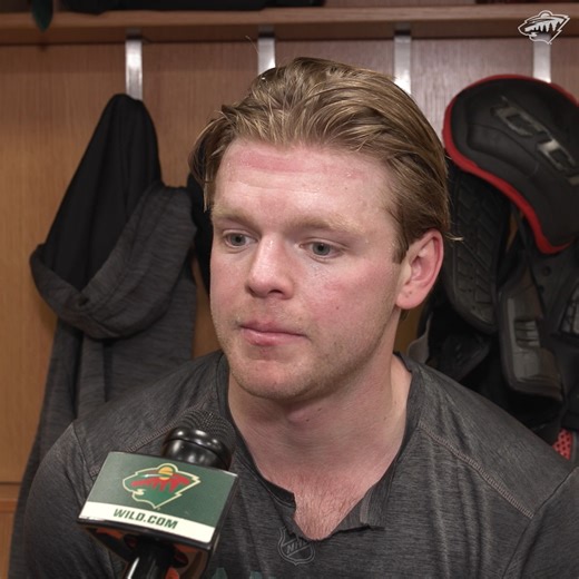 30K views · 464 reactions | "We know what's on the line"  Shaw on staying focused for the final stretch. #mnwild | Minnesota Wild | Facebook