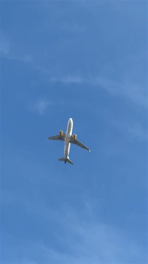 Vueling A320 Neo takeoff #aviation #airplane #a320 #takeoff #flyover