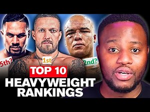 Ranking the TOP 10 Heavyweights in the World RIGHT NOW! 🥊 (Full Breakdown)