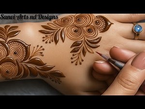 Trending Dubai mehndi design|| easy nd simple mehndi design|| mehndi ka Design|| mehndi photos