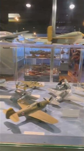 Tons of WW2 model aircraft! #history #classicboat #maritimemuseum #museumship #plane #ww2