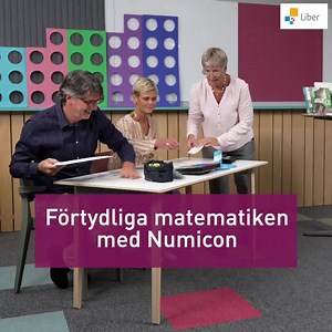 1.7K views · 12 reactions | Vill du börja arbeta med Numicon i din undervisning eller har du arbetat med materialet och vill få tips på hur du kan fortsätta? Då är våra workshops perfekta för dig! | Liber AB | Facebook
