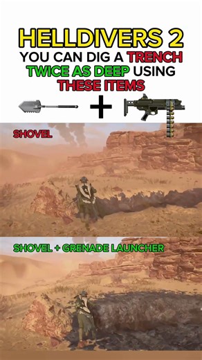 Secret Trick To Make Trenches TWICE As Deep - Helldivers 2
