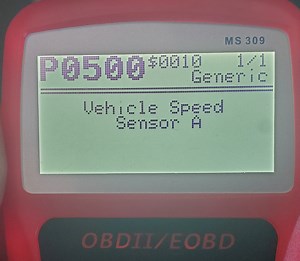 Speed Sensor A - where is it?