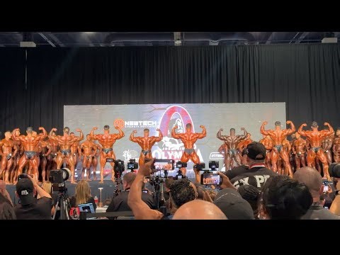 2025 Mr Olympia Pre-judging Classic Physique - 1st callout