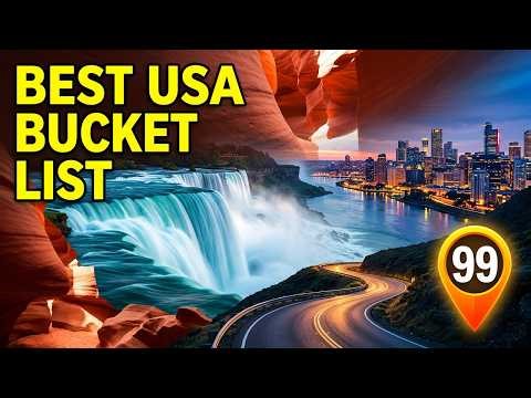 🇺🇸 99 Must-See Destinations in the USA | Ultimate Travel Guide | Merimedtravel